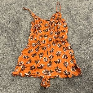 F21 Floral Romper